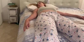 Stepniece Woke up While Fucking Her