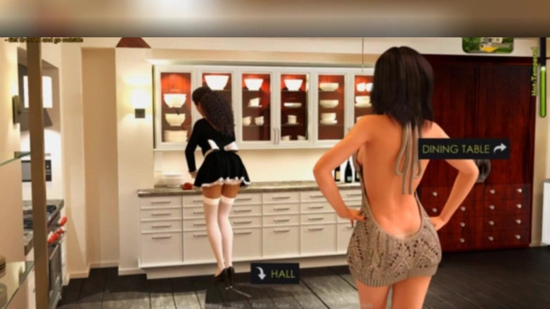 3DXXXTEEN2 Cartoon: Même les riches doivent repasser leurs robes - dessin animé porno 3D...