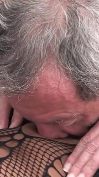 Busty Emanuelle Wild Gets Asslicked and Fingerfucked by Old Guy and Receives Cumshot