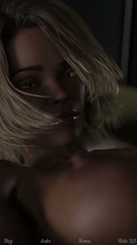 Pouštní staler hratelnost! Sexy lesbičky si užívaly, pak jsem se k nim připojil a ošukal je!