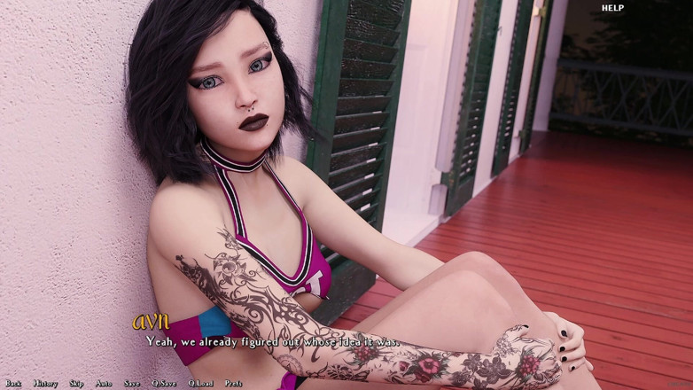 AVN Teller: Menjadi Dik 15 - Si jalang Goth 18 tahun dikongkek di parti kolej