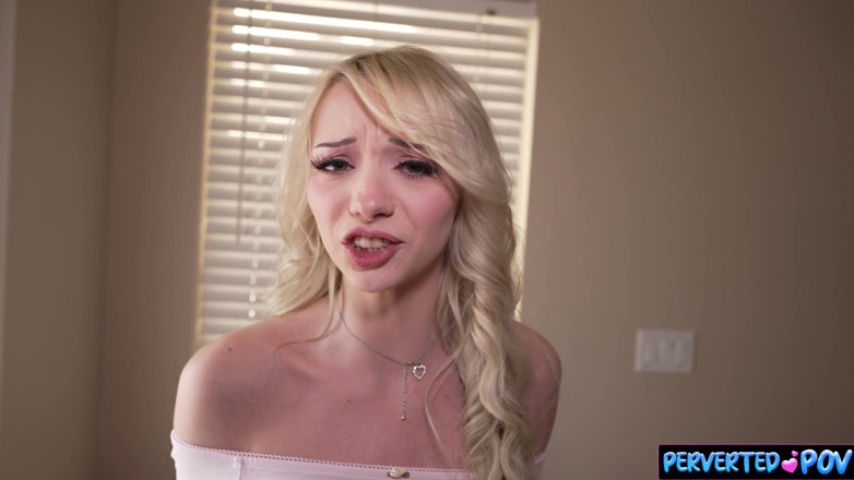 Perverted POV: Blonde Teen Gives up the Pussy to Avoid an Eviction