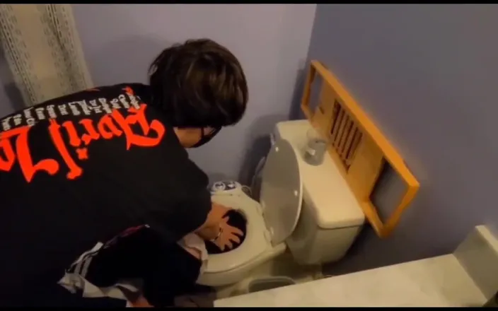 Kinkytwinkpamps: Twink Puts Wet Soggy Diaper on Maids Face &amp; Swirly