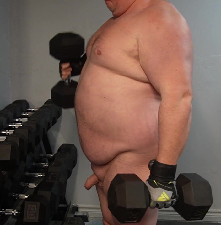 Mr Beef: Kaslı tombul ayı spor yapıyor