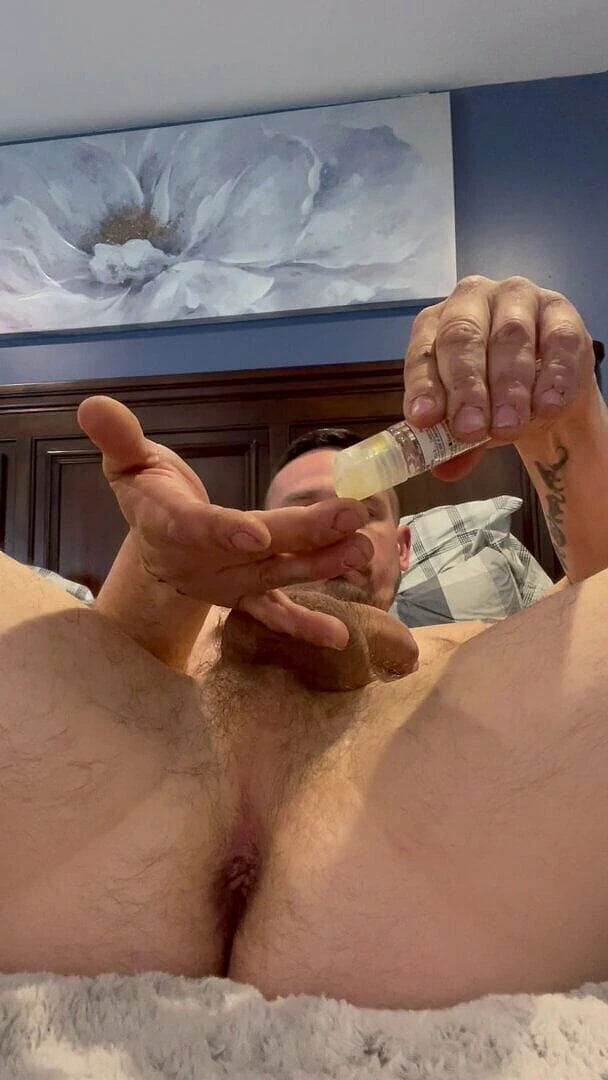 Jerkoff king: Bed Wank s análním kolíkem