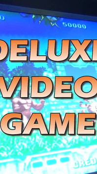 Deluxe videogame laten toespelen