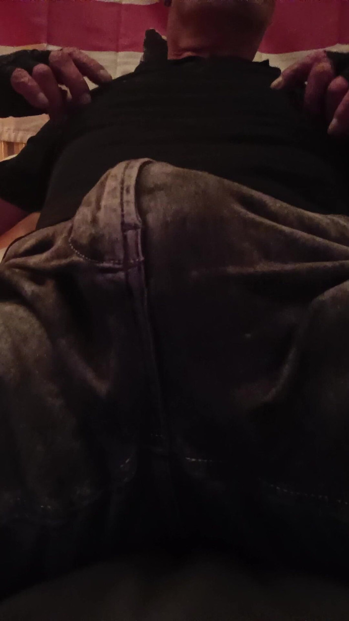 JeansdadXL: 전화 중 새아빠