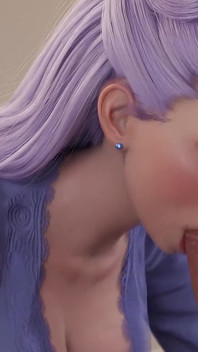 K/da Evelynn - Villain Blowjob & Cowgirl Creampie - League of Legends Animation