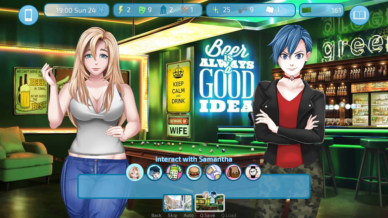 Dirty GamesXxX: Láska a sex druhý základ: chatování s přáteli, ep 18