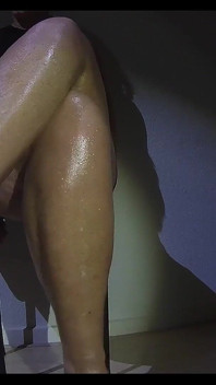 Sexy Toe Tapping in Red Heels 1