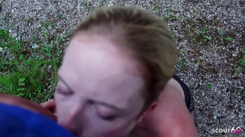 Scout69: German Street Bitch Need Sex and Let Stranger Fuck Her...