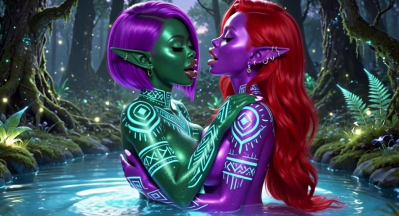 Hot girl dancing: Captain Nova aflevering 8, Ai-animatie