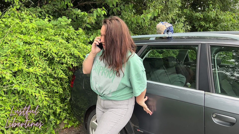 Lustful Libertines: Parkplatz Öffentliche Natursekt-verzweiflung - Omorashi