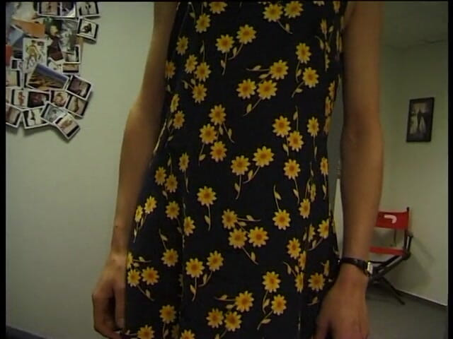 Lucky Cooch: Brunette secretary giving on a job interview