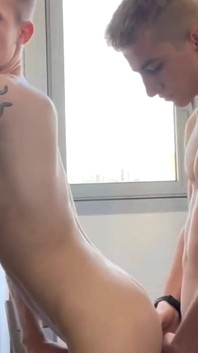To Fuck, Fucked a Student's Tight Asshole and Came