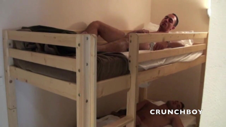 STRAIGHT BOY CURIOUS: Sex in the bed with 2 bisex boys Mathieu and David