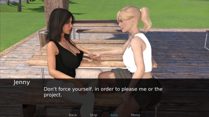 Johannes Gaming: Project hot wife - playing with jenny's boobs outdoor