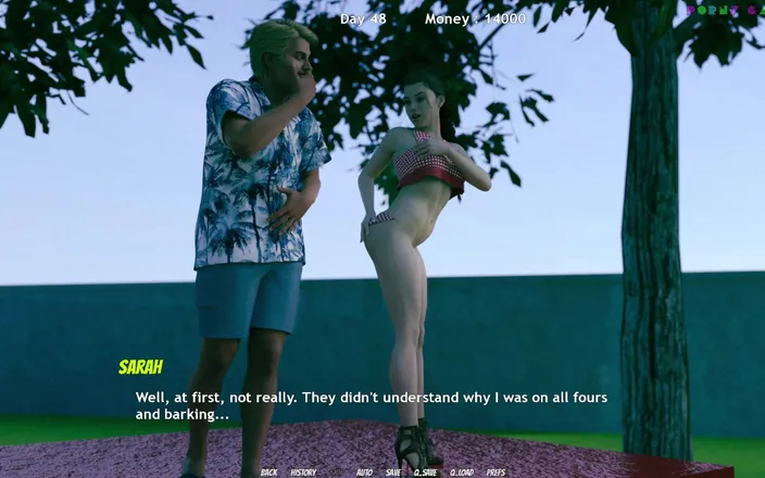 Porny Games: Lisa Total Investigation! by Dragofinder Studio - Group Sex at the...
