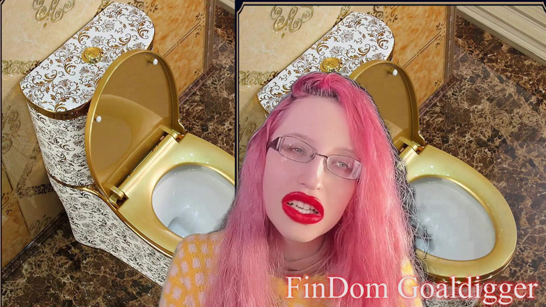 FinDom Goaldigger: Transformarea servitoarei care curăță toaletele!
