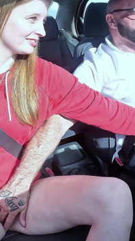 German Real Redhead Ginger Teen 18 with Pale Skin Suprised Old Guy with Fuck