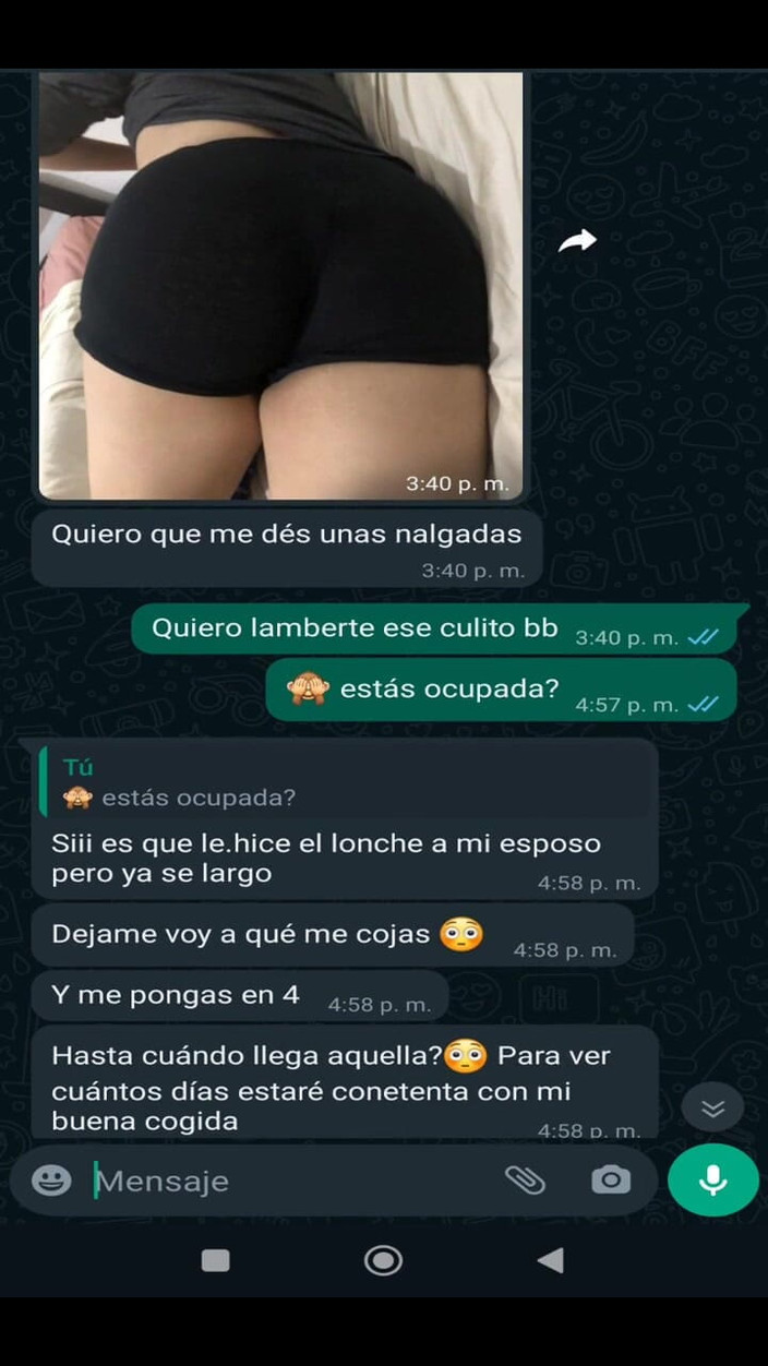 Mexicasero: Whatsapp -chatt med min otrogna granne som säljs för kläder