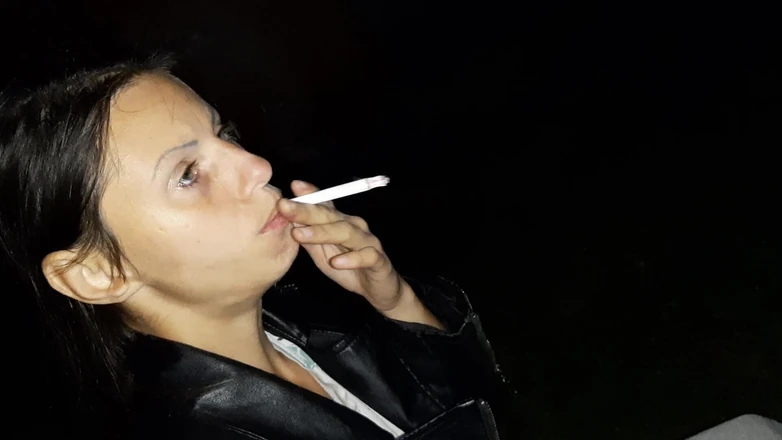 Lesbian-illusion: First I Treated the Stranger Girl to a Cigarette, and...