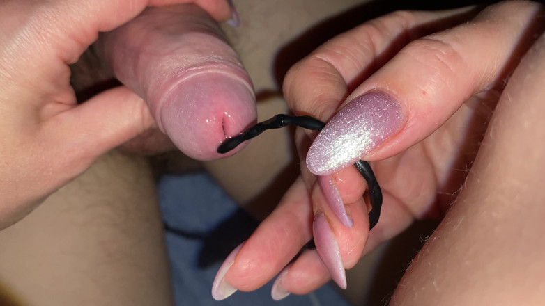 Hairy couple: For the First Time an Urogenital Probe Is Inserted Into...