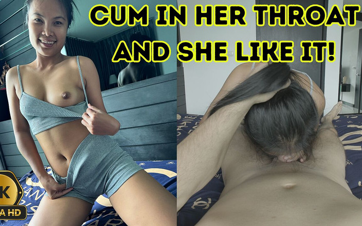 AsianSexVR: उसके गले में वीर्य और वह इसे पसंद करती है