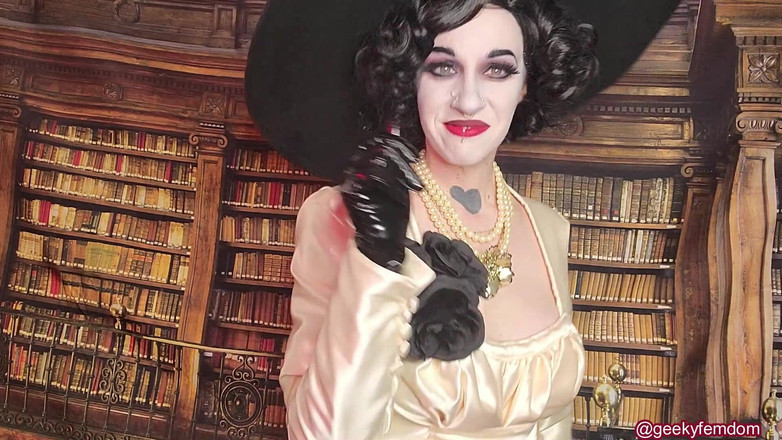 Geeky Femdom: Lady Dimitrescu wereldwijde Joi
