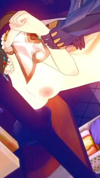 Honkai Star Rail - Ruan Mei Caught Fingering Herself and Fucked on the Spot - 3D Hentai Animations