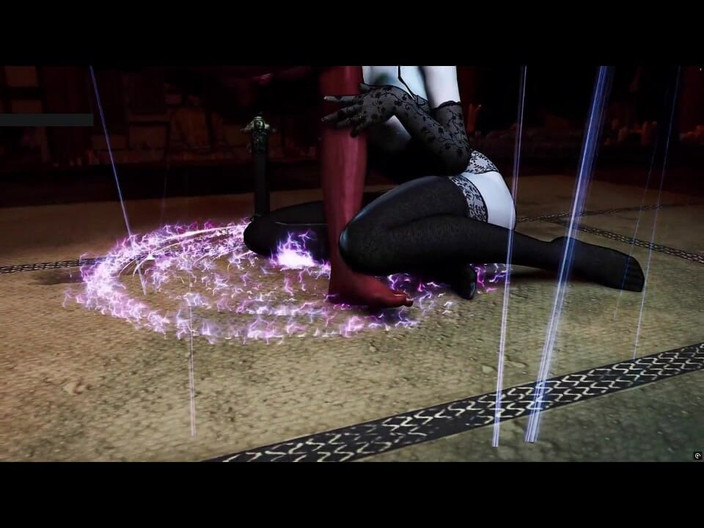 Soiyu Hentai: Gairah abadi dewi: lekuk dalam gerakan - hentai animasi 3D