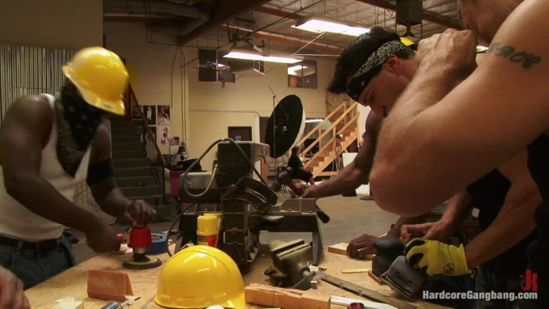 Hardcore Gangbang by Kink: Rich Bitch Gets Taken Down and Fucked in Every Hole