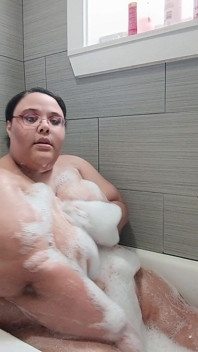 Taking a Nice and Relaxing Bubble Bath!