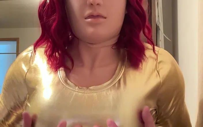 Francis Malice: Sissy Francis Malice Shows Titts and Anus