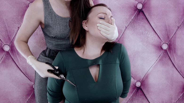 Arya Grander: Kıyafet imha videosu - fetiş lezbiyenler bdsm sapıklık