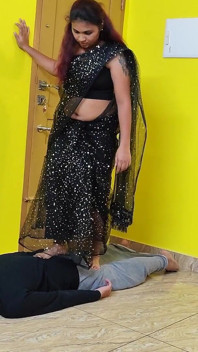 Madam Punishing Servant Full Weight Body Trample