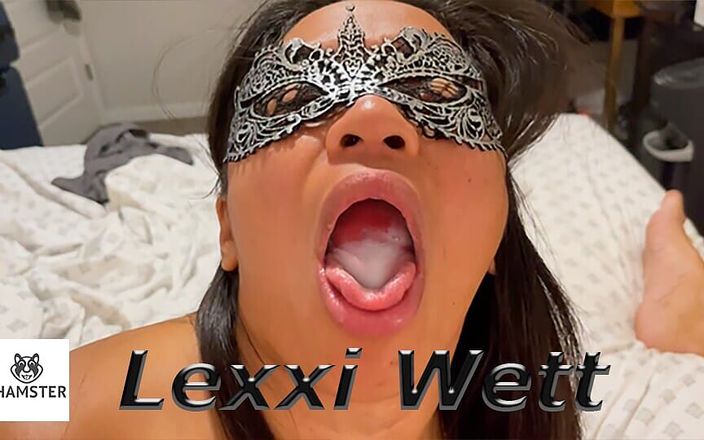 Lexxi Wett: Kåta Pinay MILF leksaker sig själv till sprutande orgasm och...