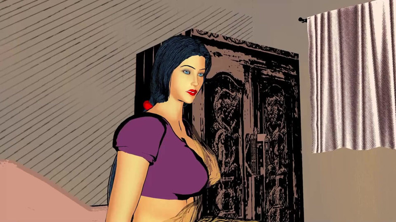 Animxyzn: Widow Was Being Fucked Secretly at Night - Part 2