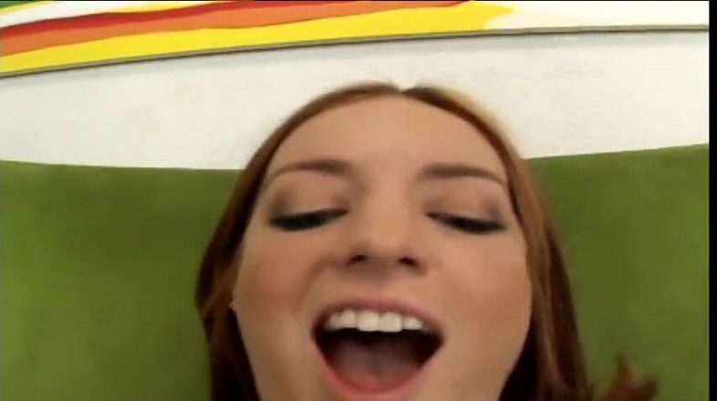 Dangerous Teens: Hot chick strokes and sucks on cock while on her...