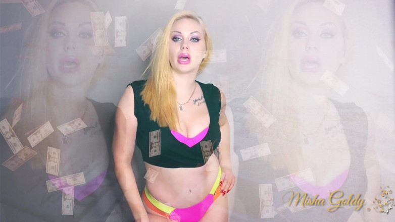 Goddess Misha Goldy: Cậu biết không, Piggy, cậu chỉ có thể thỏa mãn...