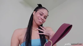 돈을 벌어 현금 스팽킹 - 흑누나 금융 돔 여신 Rosie