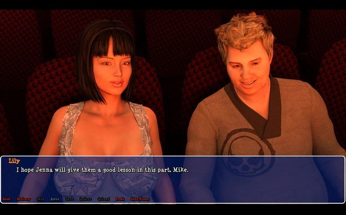 EroticKrisso: Lily of the Valley- MILFka se baví v divadle.