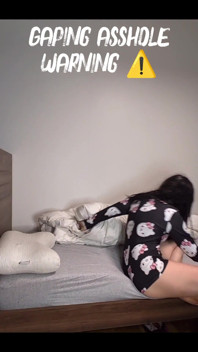 Morning After Gaping Asshole