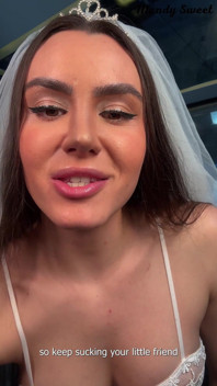 JOI for My Cuckold Honeymoon with a Black Guy Who Left Me Full of Cum