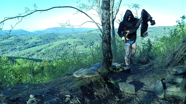 kickerscooter: Splash sulla roccia