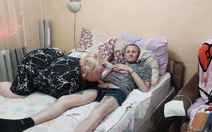 Zona901: tchýně saje všechno sperma do poslední kapky z penisu