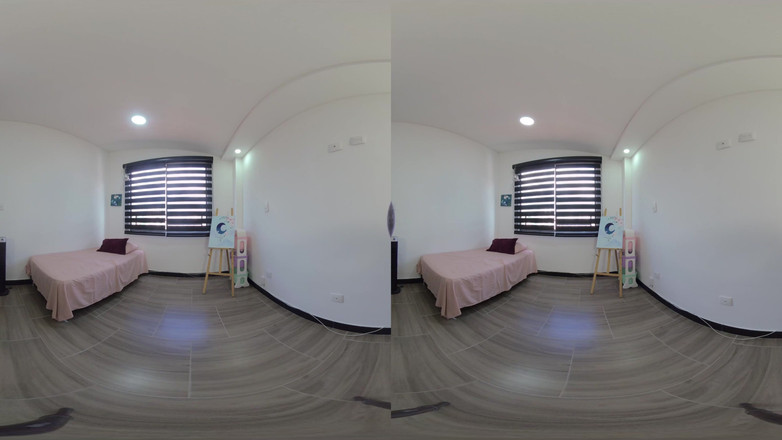 CuttiejennieVR: 내 친구와 함께하는 얼굴에 스와킹 1부