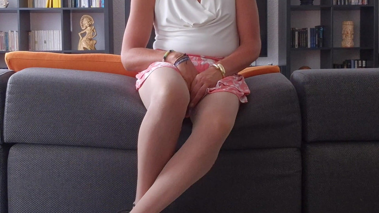 SavageHeater59: Sexy Crossdresser in Mini Skirt and High Heels