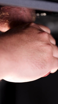 Guy 71 and His Uncut Monster Meet My Milking Table
