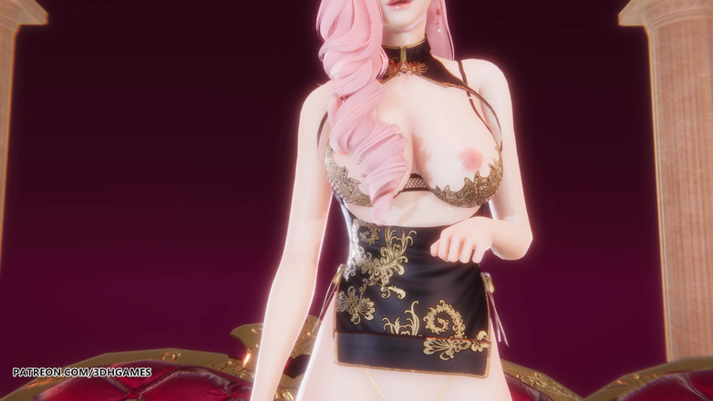 3D-Hentai Games: [mmd] Hyolyn - Un way love Seraphine lo spogliarello sexy della...